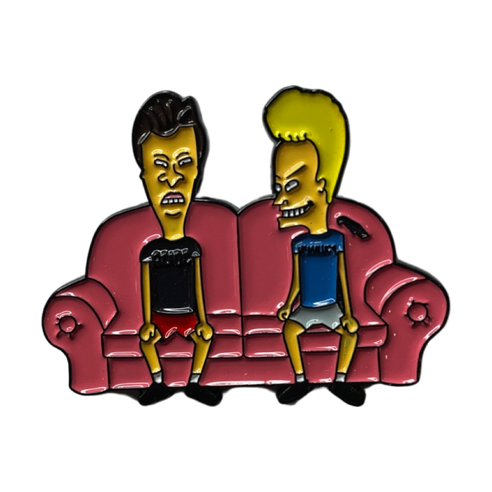 Beavis and Butthead Enamel Pin