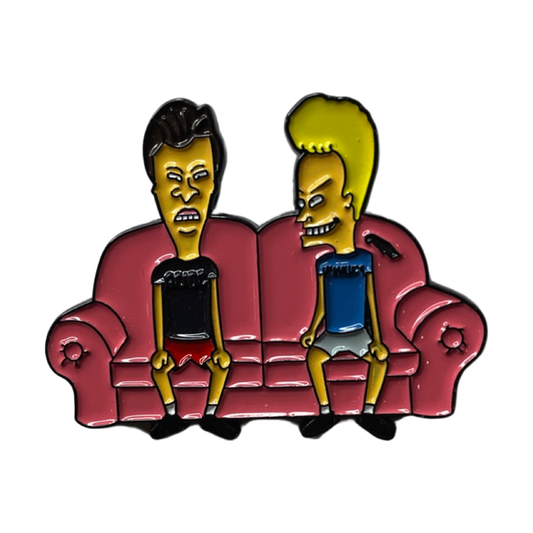 Beavis and Butthead Enamel Pin
