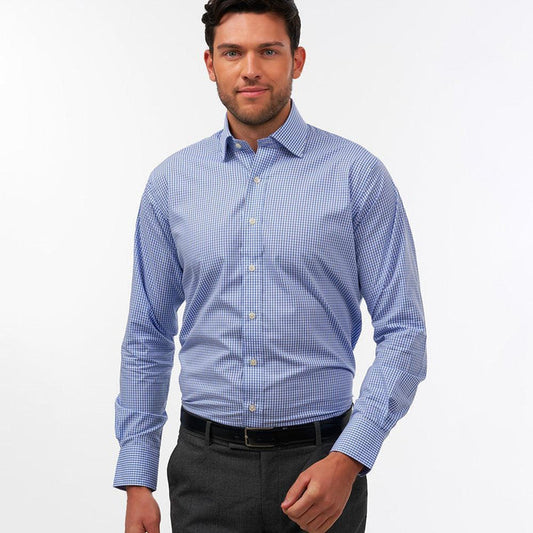 Bengal Check Azure Formal Shirt