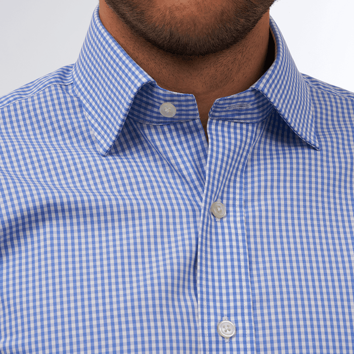 Bengal Check Azure Formal Shirt