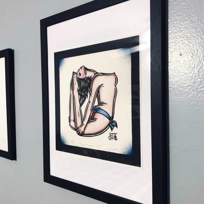 Bent Back Pinup Print