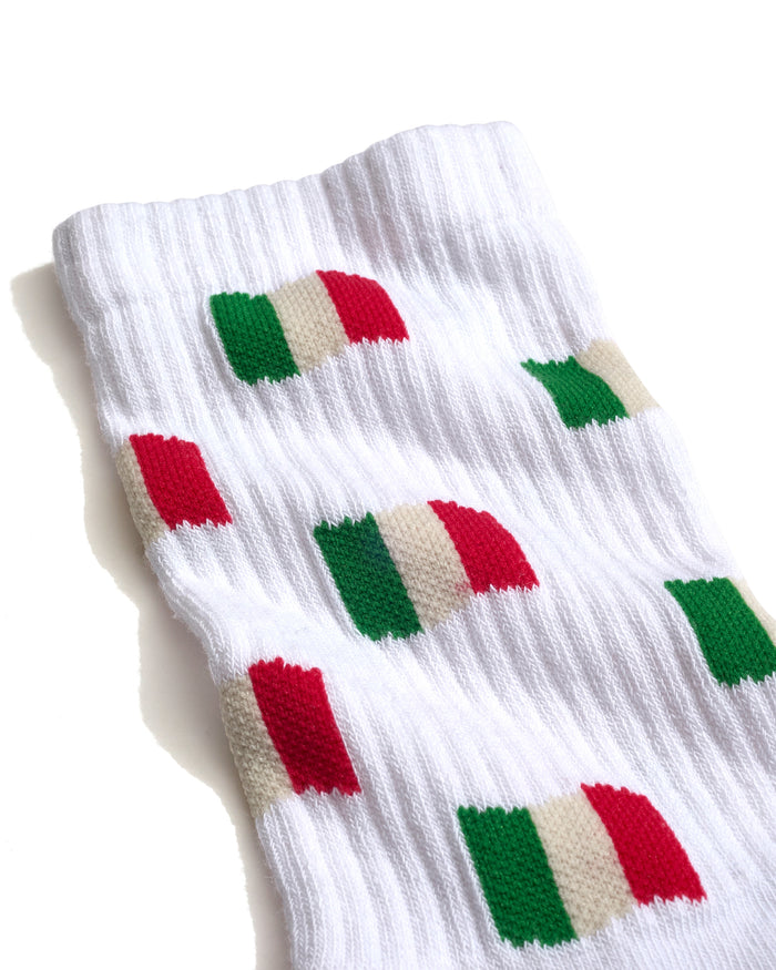 Italian Flags White