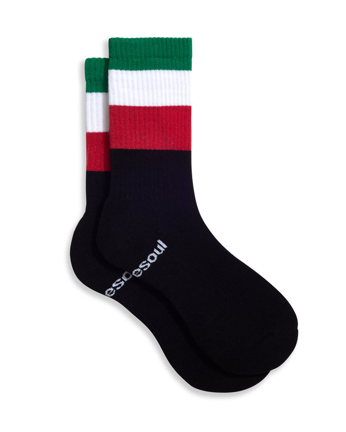 S / Italian Stripes Black