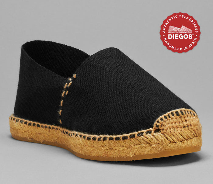 Black espadrilles