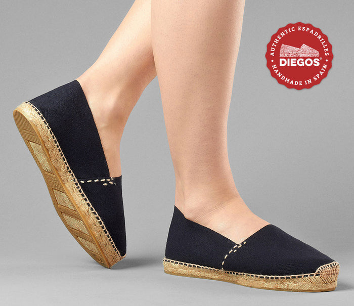 Black espadrilles