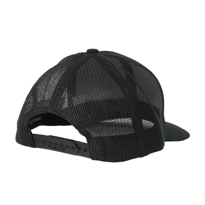 back of hat