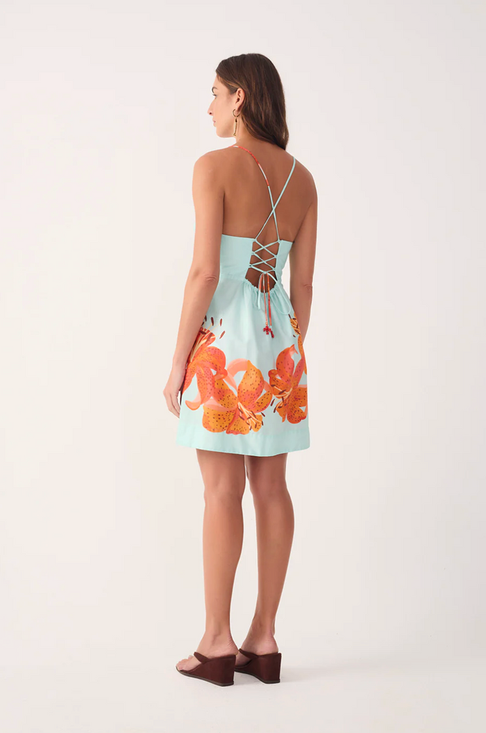 Blue Lily Mini Dress