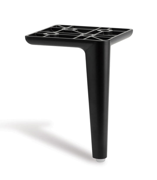 Borsari Aluminium Ottoman Legs 15cm Tall - Matte Black