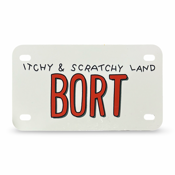 BORT Mini License Plate
