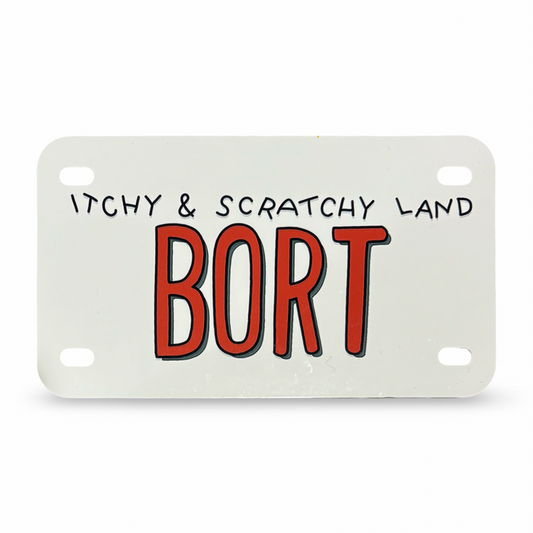 BORT Mini License Plate
