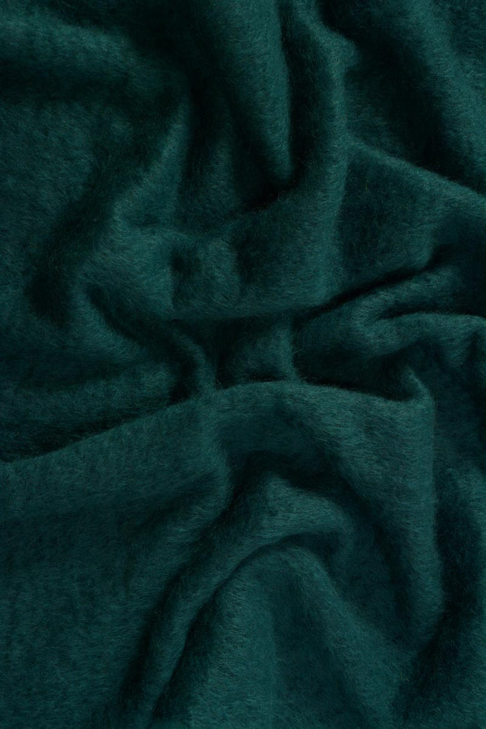 Mohair Blanket Australia - Bottle Green