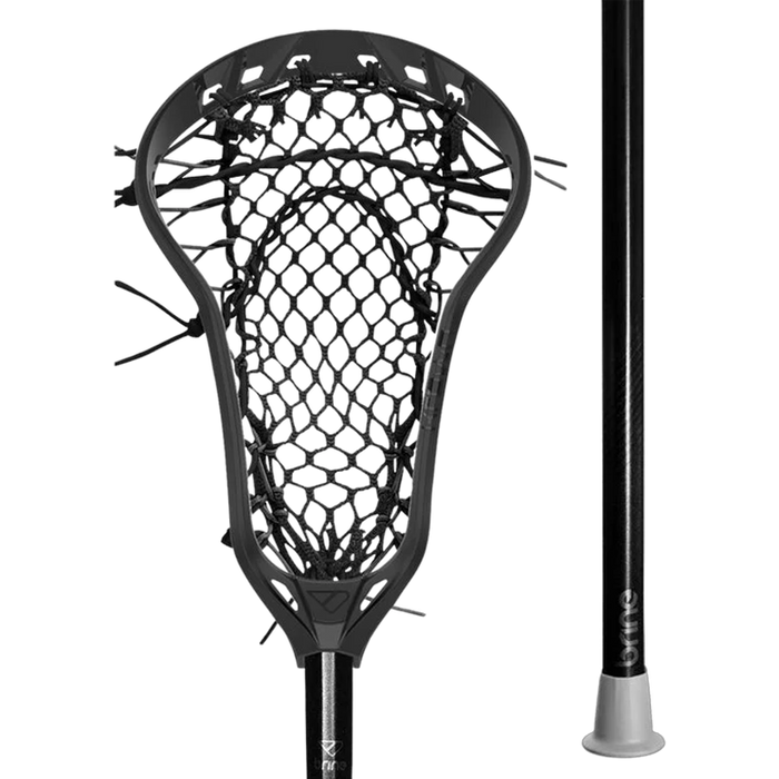 Brine Krown Complete Lacrosse Stick - Black