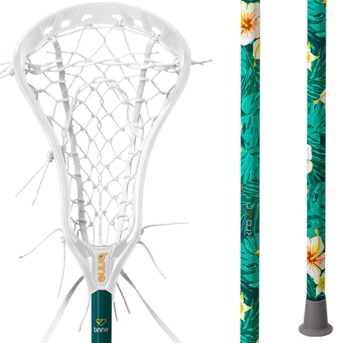 Brine Krown Pro LE Women's Lacrosse Complete Stick - Hawaiian