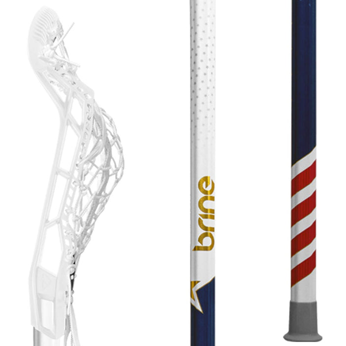 Brine Krown Pro Limited Edition Women's Lacrosse Complete Stick - USA