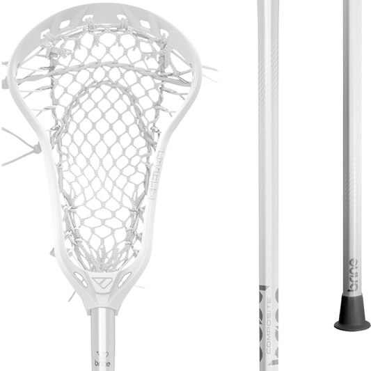 Brine Krown Women's Complete Lacrosse Stick- White