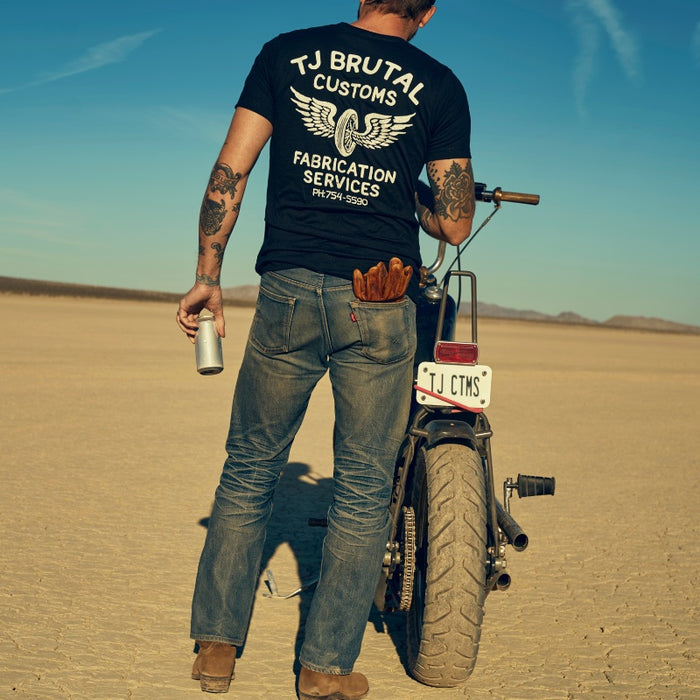 Brutal Flying Tire - T-Shirt