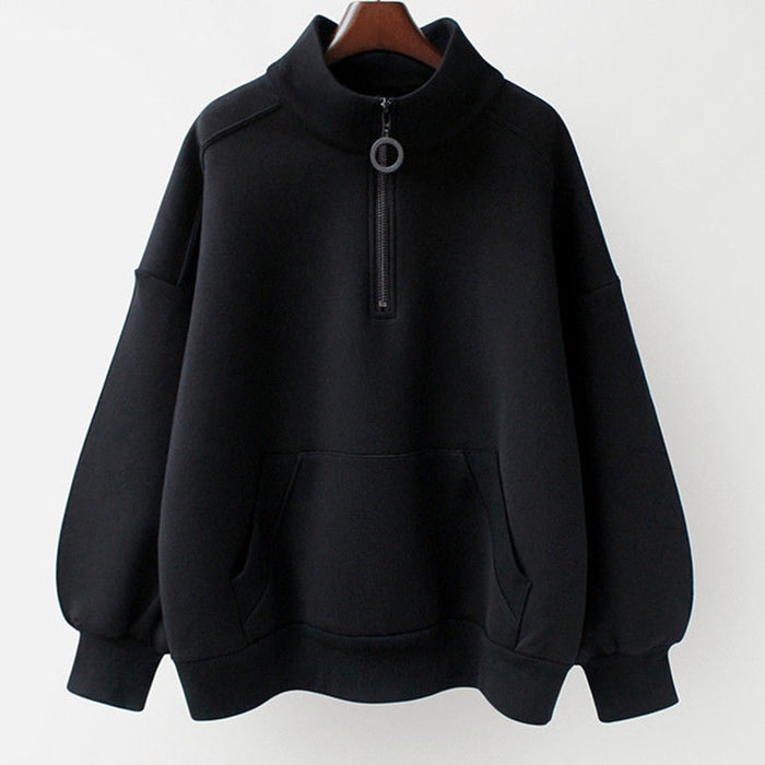 Calienne Breezy Cotton Blend Sweatshirt