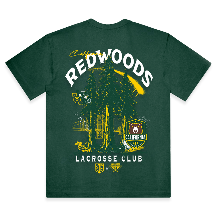 California Redwoods Adult Lacrosse Tee