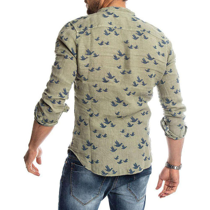 Calvin-Hamilton Classic Linen Shirt