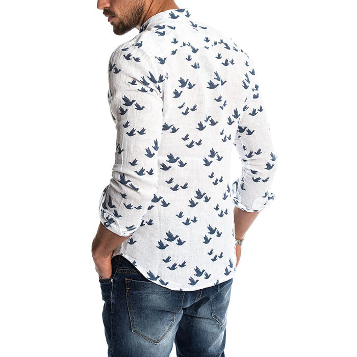 Calvin-Hamilton Classic Linen Shirt