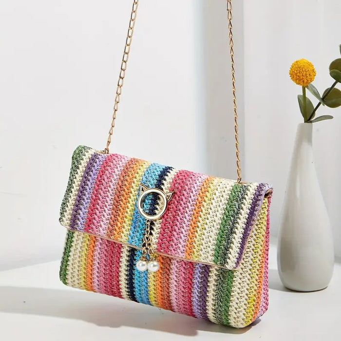 Candace Chic Chain Crossbody Bag