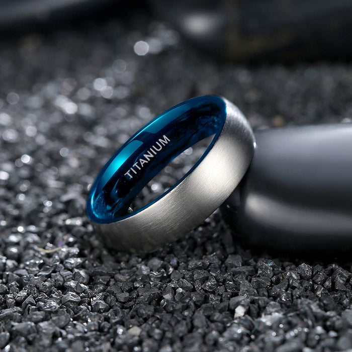 Carbonite Titanium Ring