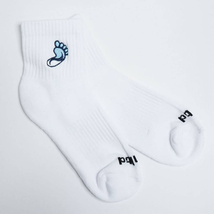 UNC Campus Socks foot logo
