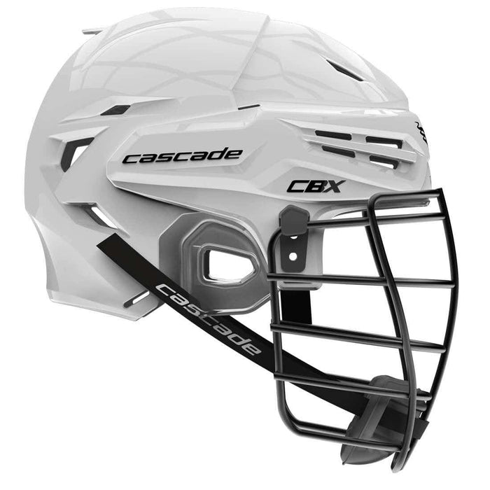 Cascade CBX Box Lacrosse Helmet - White