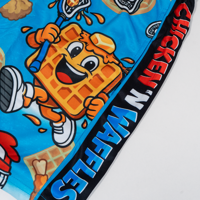 Chicken N' Waffles Lacrosse Shorts