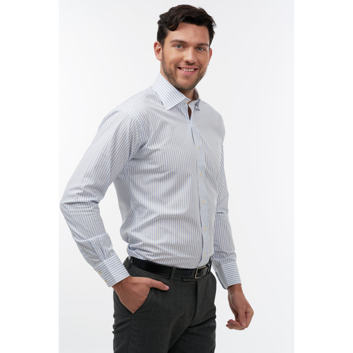 City Stripe Sky Formal Shirt