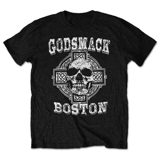 T-Shirt - Godsmack - Boston Skull