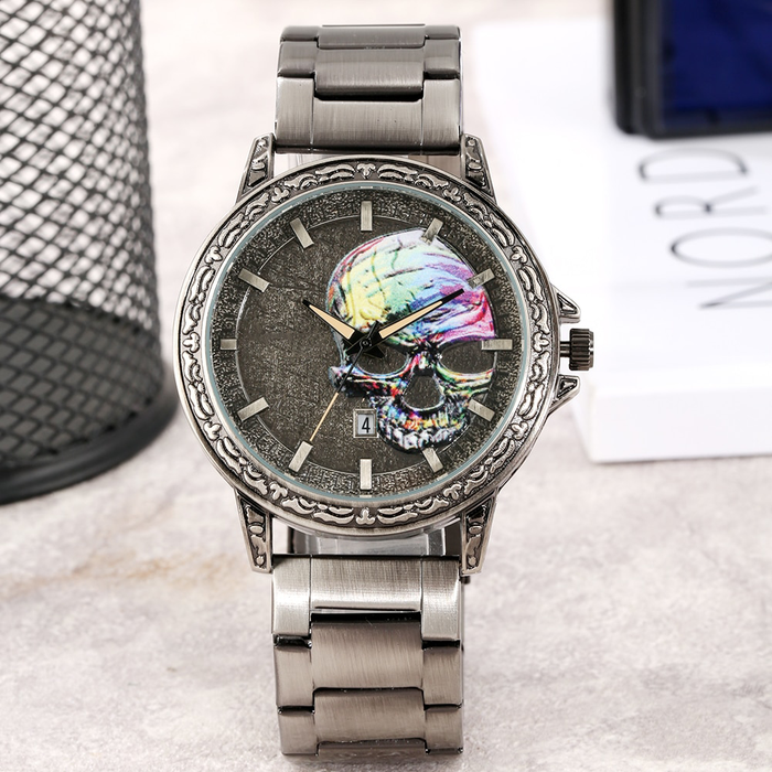 Clinton Modish Stainless Steel Watch