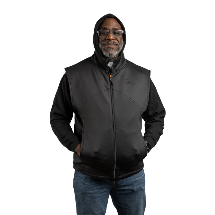 Constant Mountain Men's Black Infinity Pocket Sideline Vest