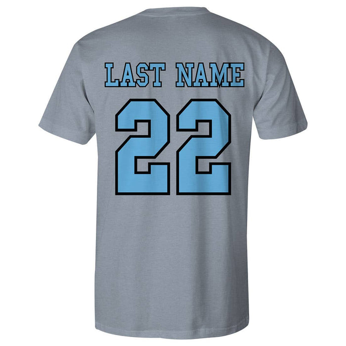 Custom Cadet Lacrosse Tee - Grey
