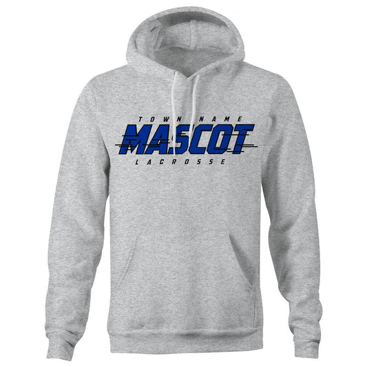 Custom Velocity Lacrosse Hoodie front view
