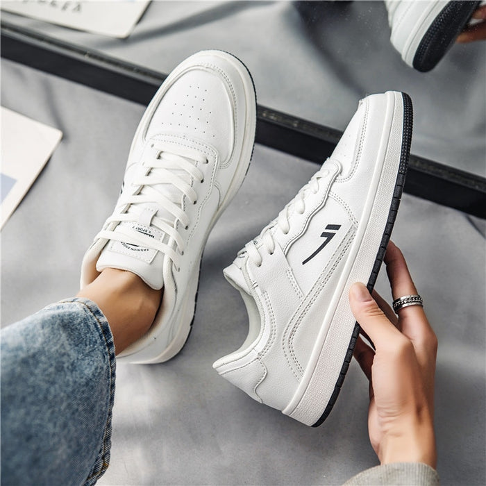 Damien Comfy Leather Sneaker