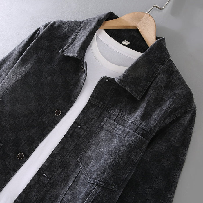 Damien Premium Gingham Jacket