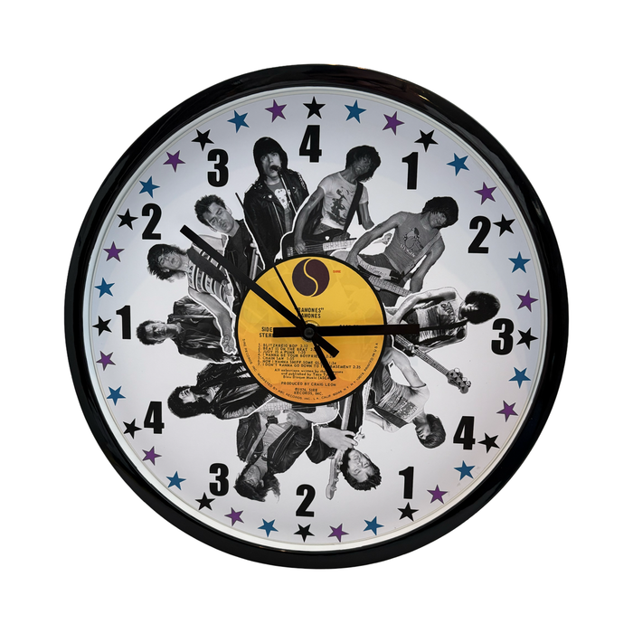 Dee Dee Ramone 1234 Clock