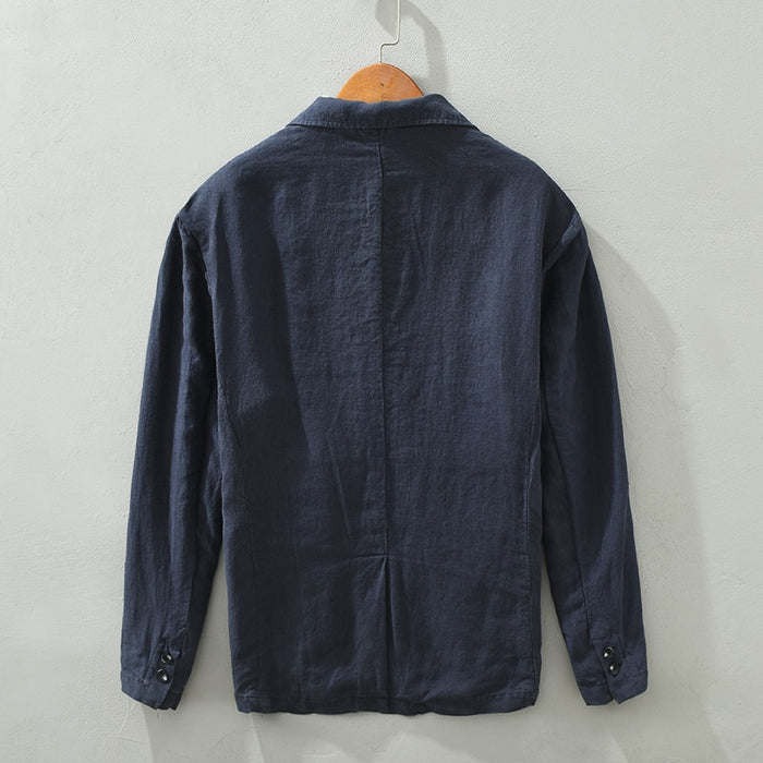 Dîot-Milan Breathable Linen Blazer