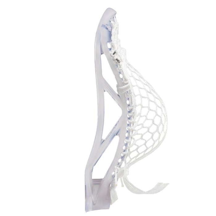 ECD Atom Ghost/White Strung Men's Lacrosse Head