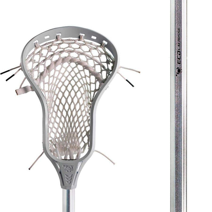 ECD Bravo 1 Complete Lacrosse Stick - Silver