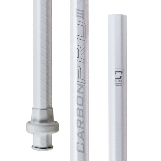 ECD Carbon Pro 3.0 Lacrosse Shaft- White
