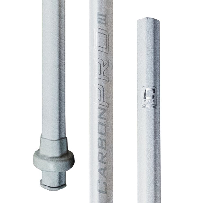 ECD Carbon Pro 3.0 Lacrosse Shaft- White