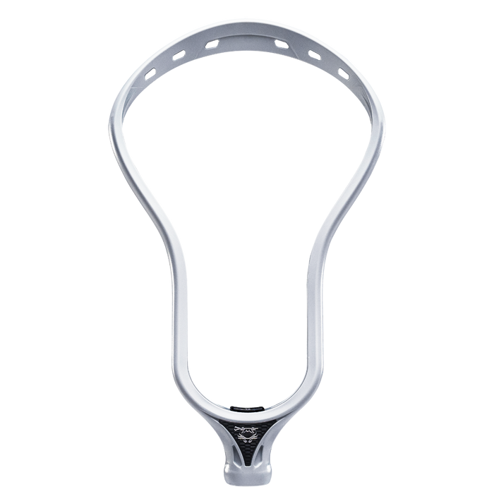 ecd dna white unstrung lacrosse head side image - White