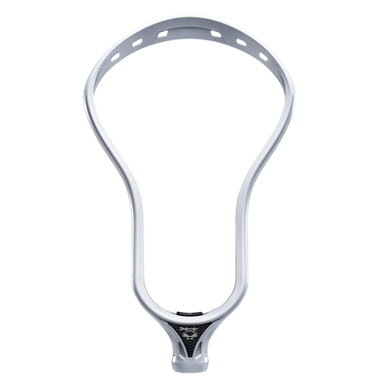 ecd dna white unstrung lacrosse head side image - White
