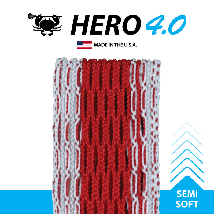 Red Bandana Lacrosse Mesh