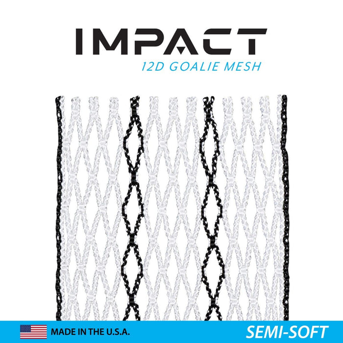 ECD Lacrosse Impact Striker 12D Goalie Mesh Semi Soft main