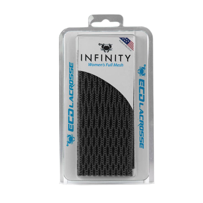 ECD Infinity Girls Lacrosse Mesh - Black