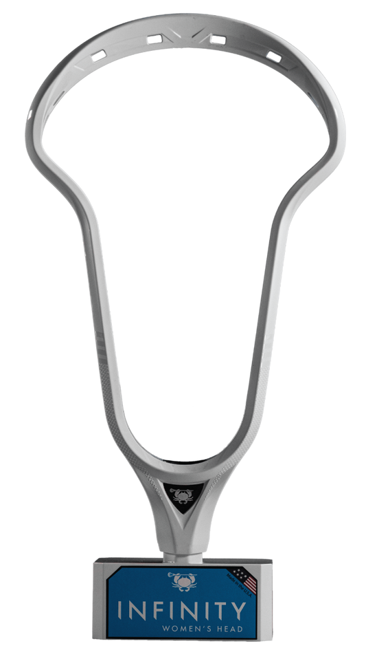 ECD Infinity Women's Unstrung Lacrosse Head - White