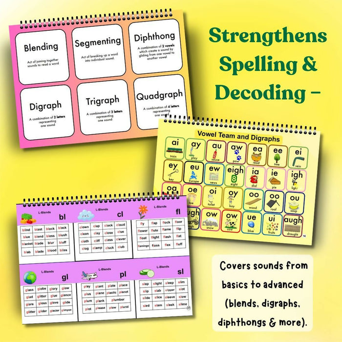 EDUSTAR Phonics Master Binder